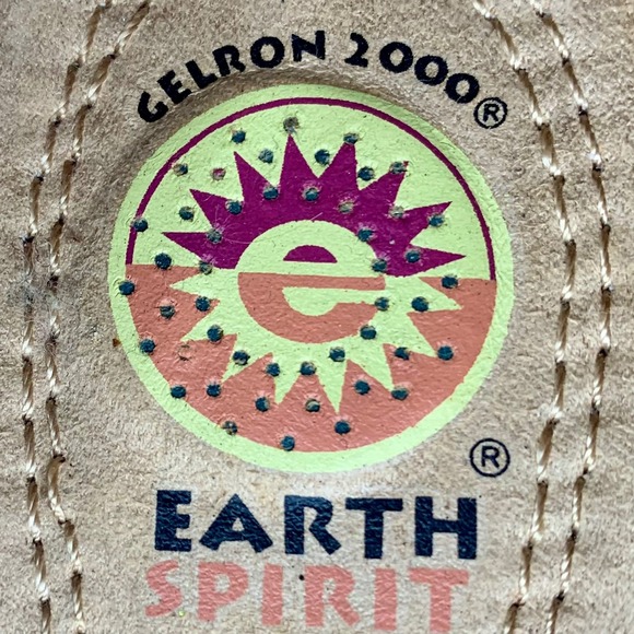 Earth Spirit Brown Leather Mary Jane Flats Shoes Women 9 Academia Boho School - Picture 6 of 14